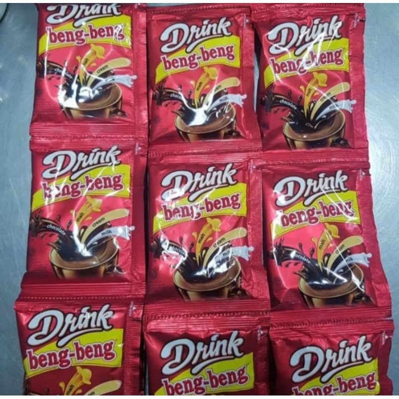 

BENG-BENG DRINK MINUMAN COKLAT 1 RENTENG 10pcs x 30gr