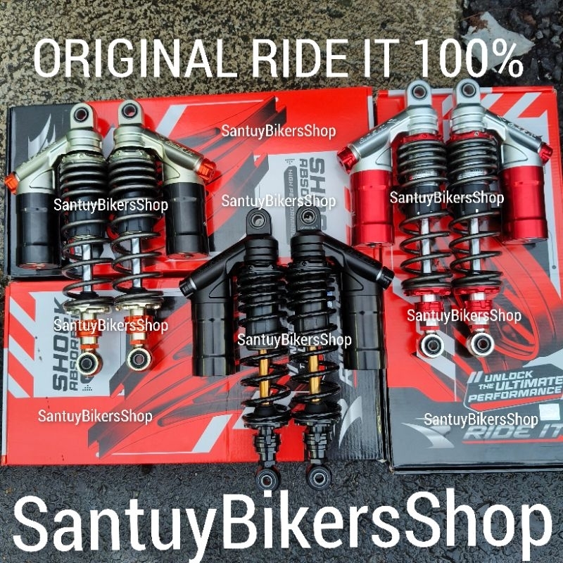 Shock Tabung Ride IT Gp 277 RDC Doubel 280 320 340 mm Klik Shockbreaker Belakang Tabung Atas