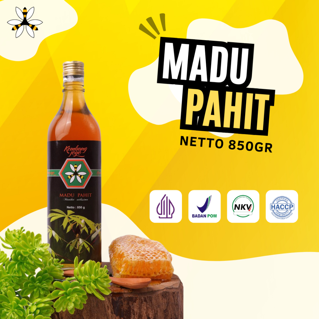

Madu Kembang Joyo - Madu Pahit 850 gr + Free Bubble Wrap