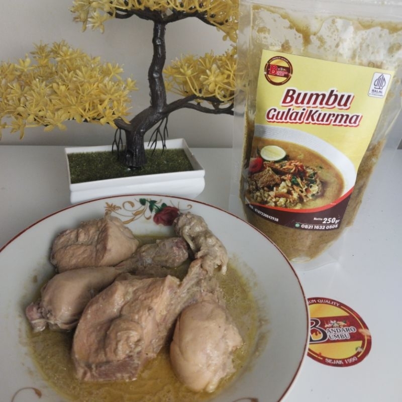 

Bumbu Gulai Kurma 250 gr