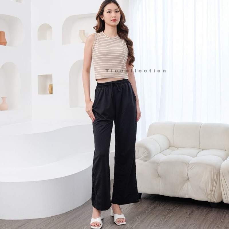 HOT PRODUCT HOT SALE Rib Tanktop Crop Top / baju wanita korea / crop top korea