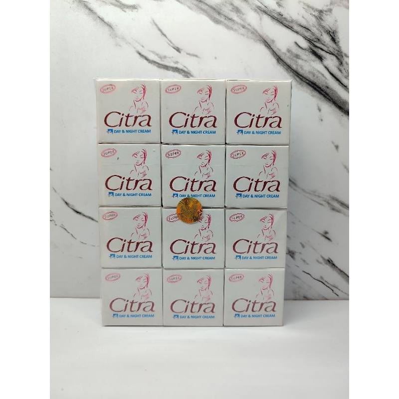 CREAM CITRA SUPER ORIGINAL // CREAM CITRA SUPER SIANG DAN MALAM [ LUSINAN ]