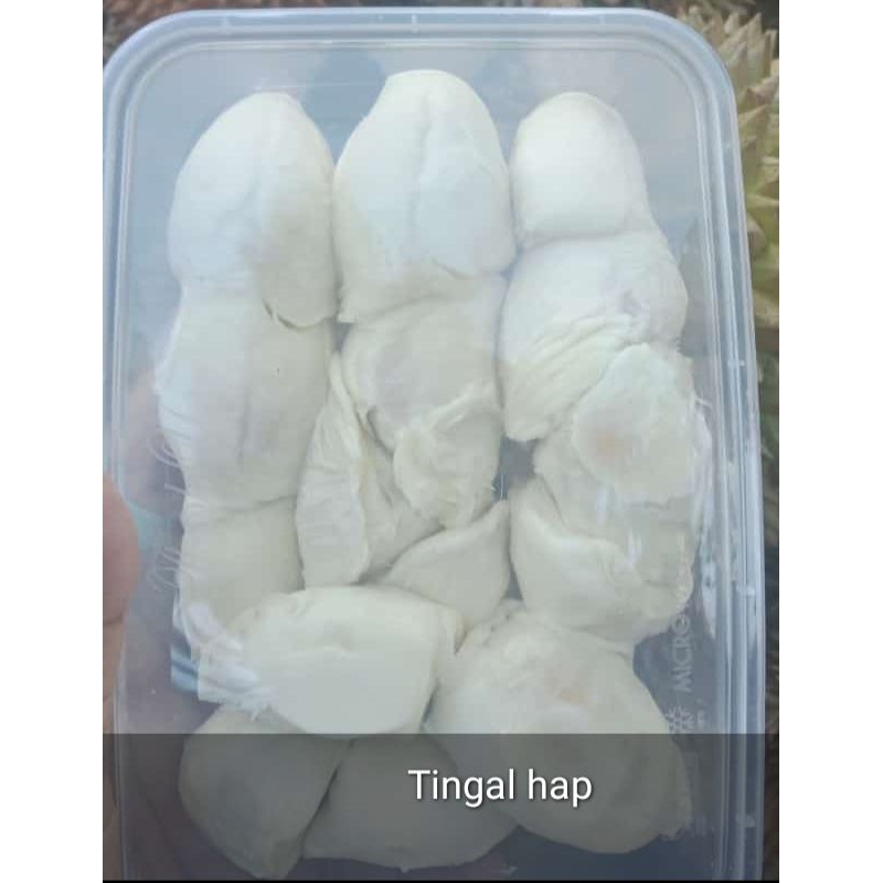 

durian kupas/durpas 500gr fresh