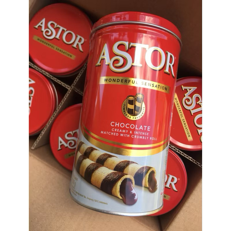 

Astor wafer stick 330gr + buble aman