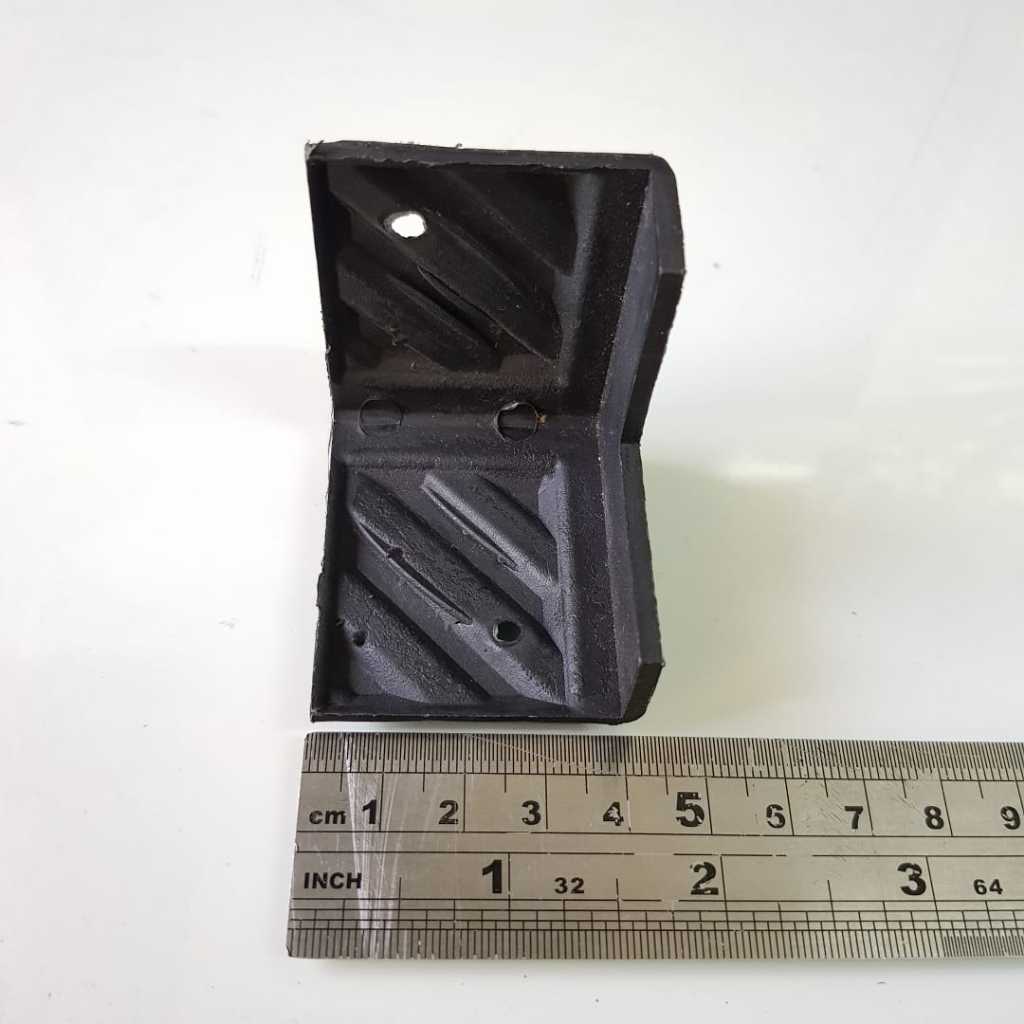 Siku Box Speaker Plastik Ukuran Kecil 2 Baut Siku Salon Kecil 2 Lubang Siku Salon 2 Lubang Siku Box 