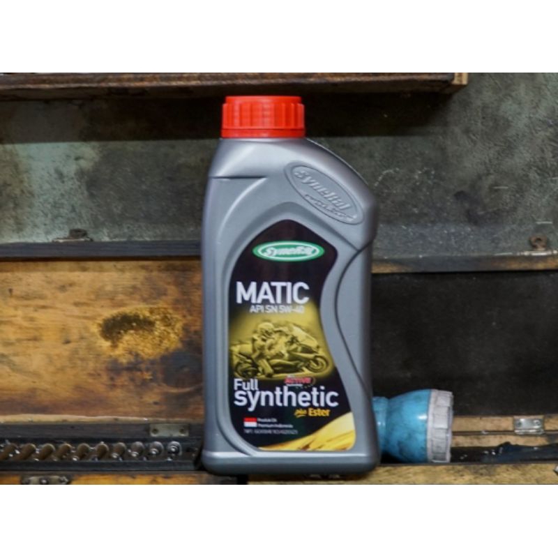 Oli Syneral Matic 0.8L Fullsyntetic+Ester 5W-40