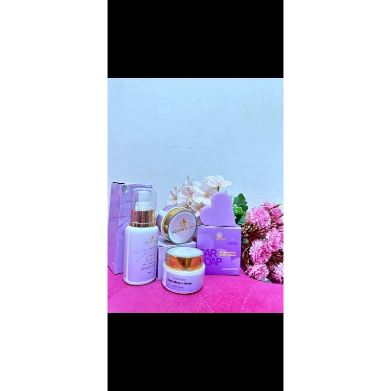 PAKET SKINCARE AQ SKIN GLOW FARMACY