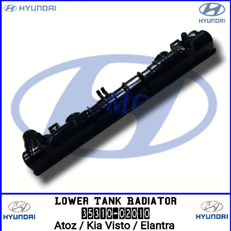 Lower Tank Radiator Hyundai Atoz Kia Visto Elantra - Cover radiator bawah Atoz Kia Visto Elantra Ori
