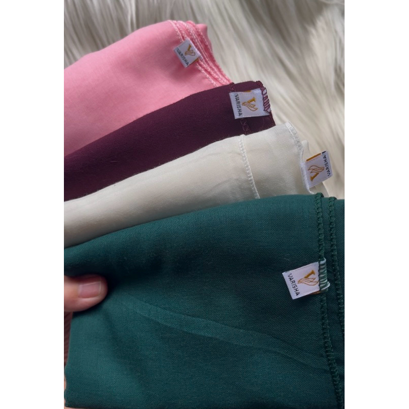 Jilbab SegiEmpat Varisha - Paris Jadul Varisha - Hijab Segi Empat Varisha ORI