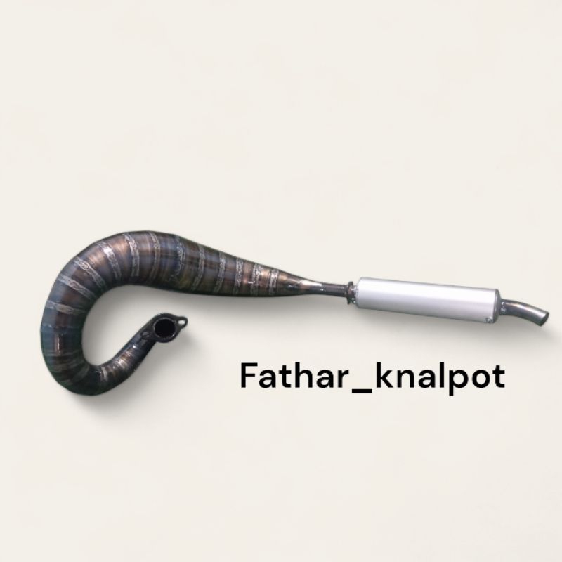 Knalpot motor rx king rxs special model Udang lobster suara garing dari Fathar_knalpot Knalpot Motor