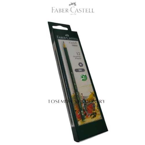 

Pensil Faber Castell 9000 - Lengkap 5H/ H/ F/ HB/ HARGA SATUAN/PCS Barang 100% ORIGINAL dan BERKUALITAS ! - 5H, 1 pcs