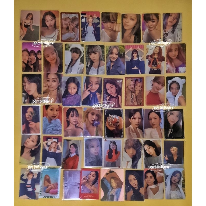 Photocard twice pc twice twice official nayeon jeongyeon momo sana jihyo mina dahyun chaeyoung tzuyu