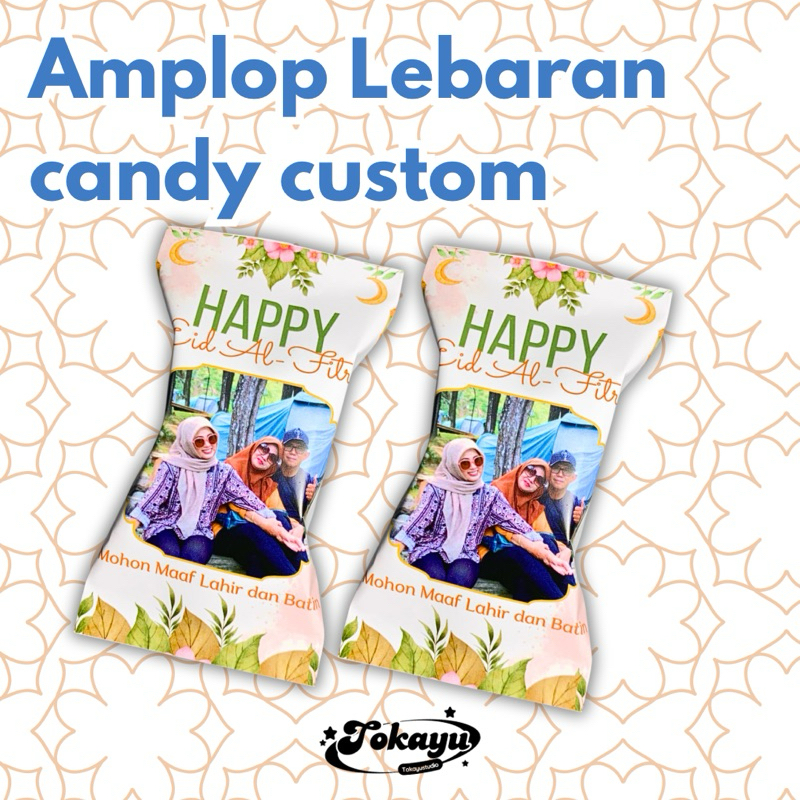 

[Per 8pc] Amplop Lebaran Candy Custom foto