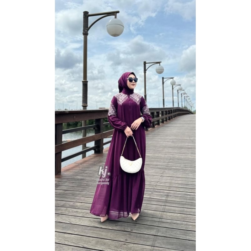 Agnia_Denira Set/Arumi Dress Ied Series/Gamis Lebaran 2026