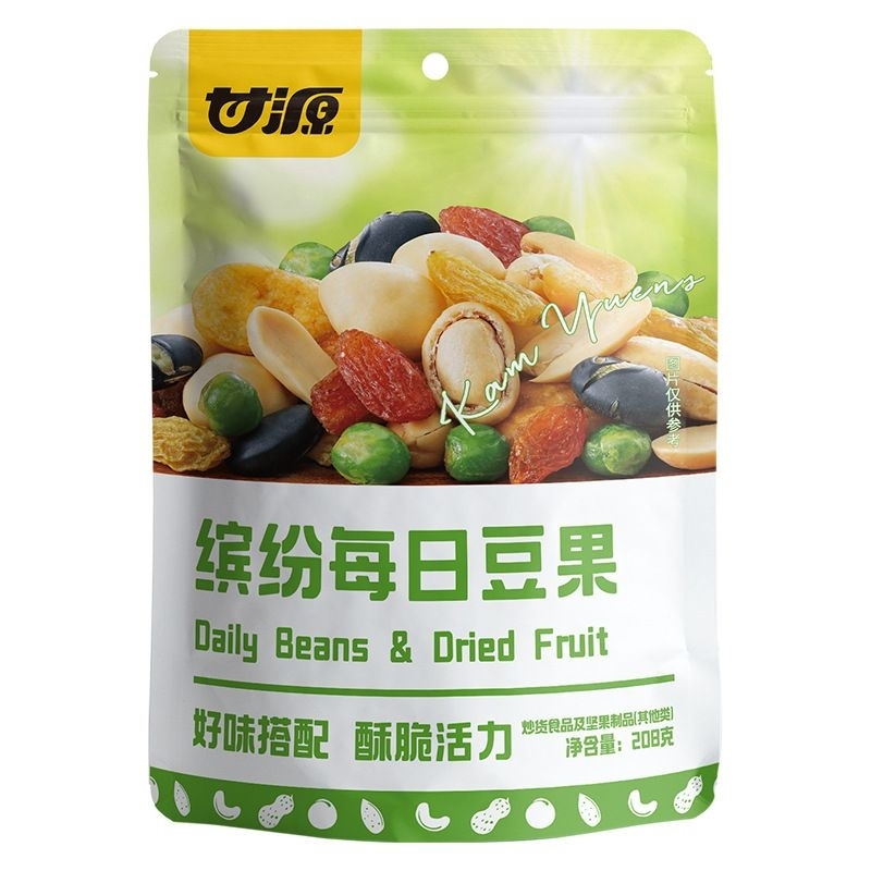 

208GR kacang daily beans and fruits peanut imlek cny gan yuan ganyuan