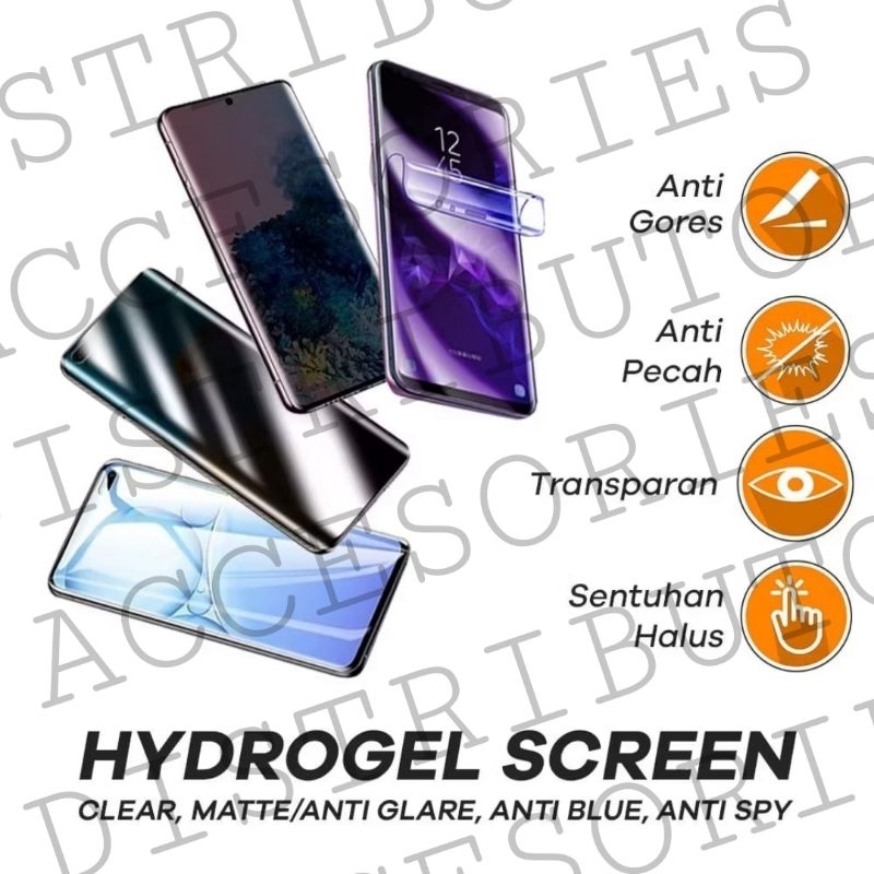 Antigores Hydrogel Film For LUNA V57 / V55a / V55 / G62 / G60 / G50 / G58 / G55 / G55 Lite / G9 / Xp