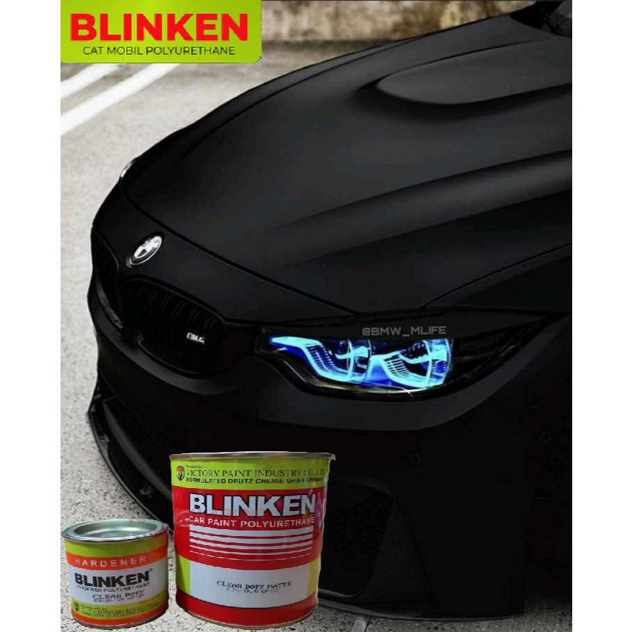 Blinken Polyurethane Clear Doff Matte kemasan 1Liter
