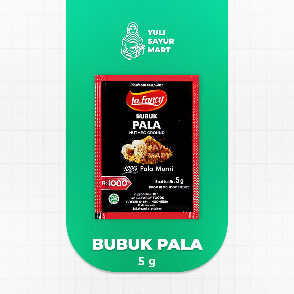 

La Fancy Bubuk Pala 5g - Yuli Sayur Mart