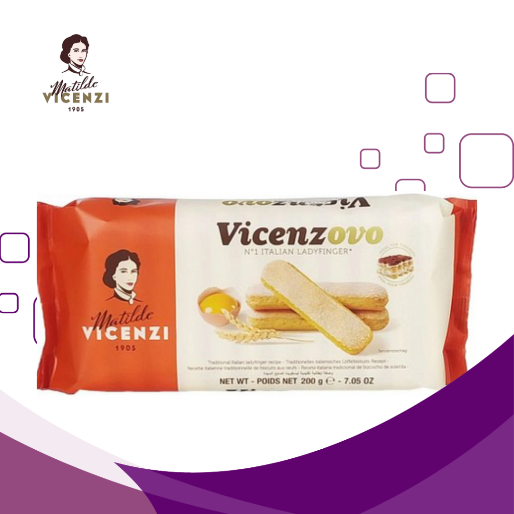 

Matilde Vicenzi Vicenzovo Lady Finger 200 gram - Biskuit Tiramisu