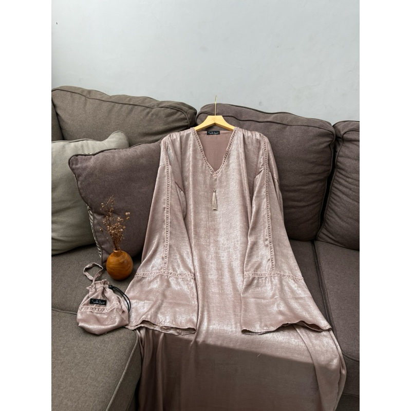 MUKENA TRAVEL | ABAYA SHOLAT | ABAYA TURKI | Jemaa Glow | By Siska Ingrat