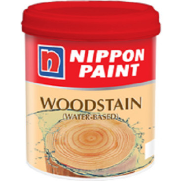 Cat Woodstain/Plitur Kayu Campuran Air Nippon Paint - 1Kg