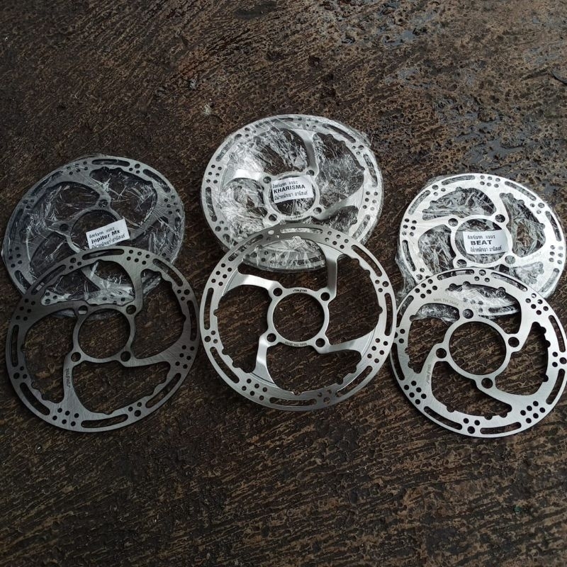 PIRINGAN SUNSTAR 220mm LUBANG 4 HEREX STYLE VELEG RCB , BRT JUPITER Z, JUPITER MX, MIO, XEON , NOUVO