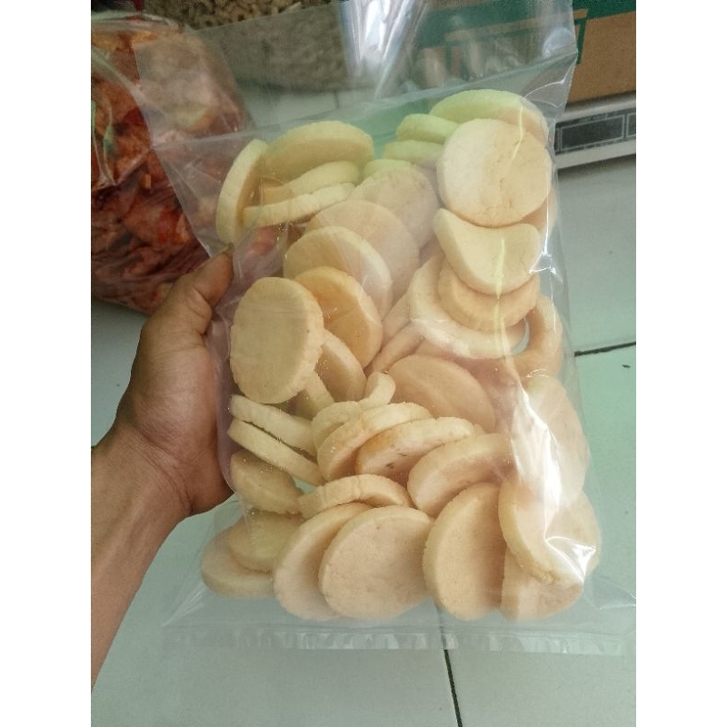 

krupuk kemplang palembang /kancing super gurih 250gram