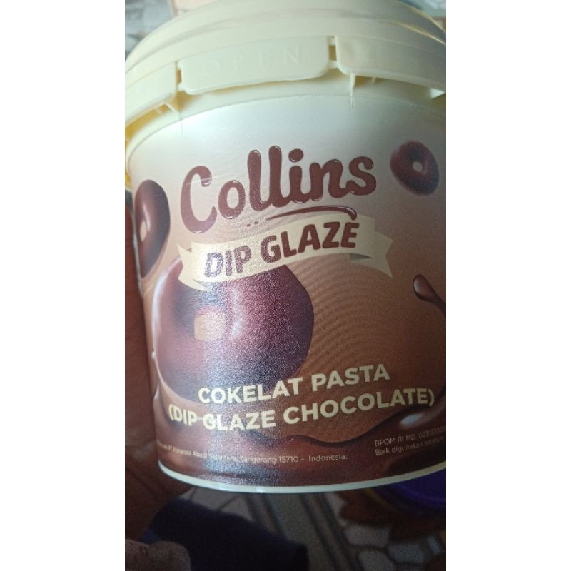 

Collins Dip Glaze Cokelat Pasta (Dip Chocolate)