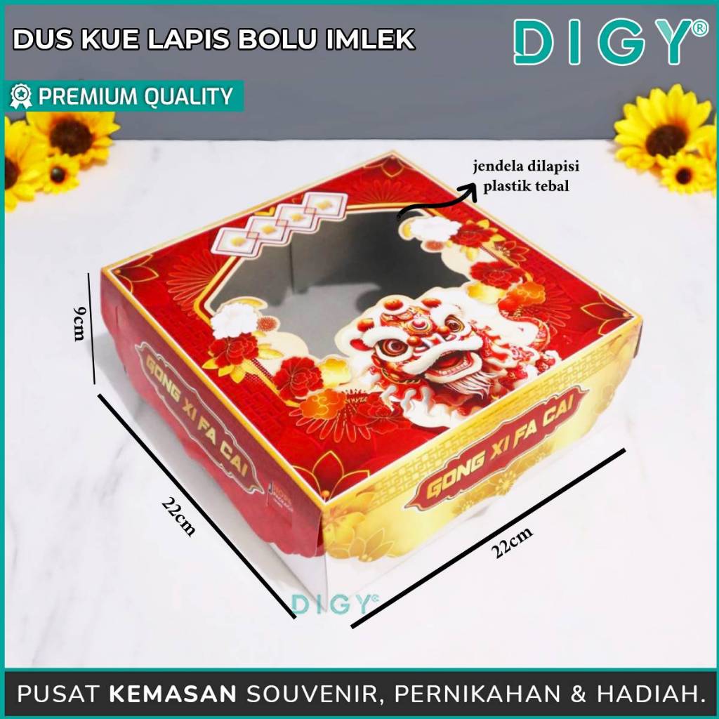 

Dus Kue Lapis Bolu Seri Imlek / Kotak Kue / Box Souvenir Kue Keranjang / Dus Imlek / Hampers Kue Imlek