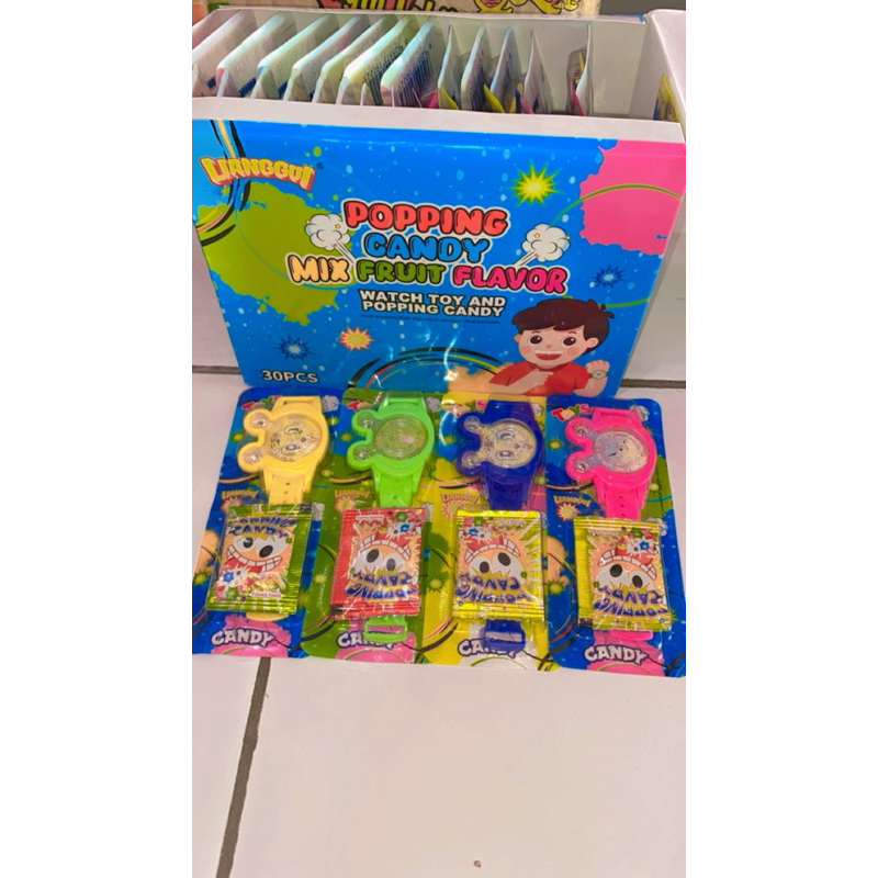 

POPPING CANDY MIX FRUIT FLAVOR ADA JAM TANGAN ISI 30 pcs