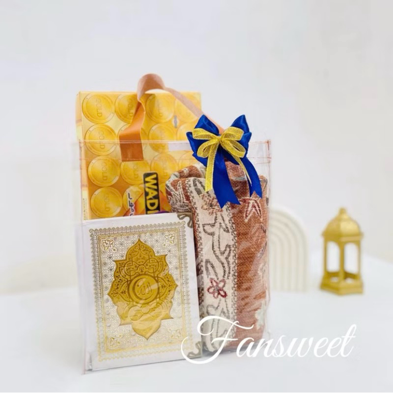 

1LUSIN Tas Mika 20x10x25 Handle Kulit Sintetis Hampers Souvenir