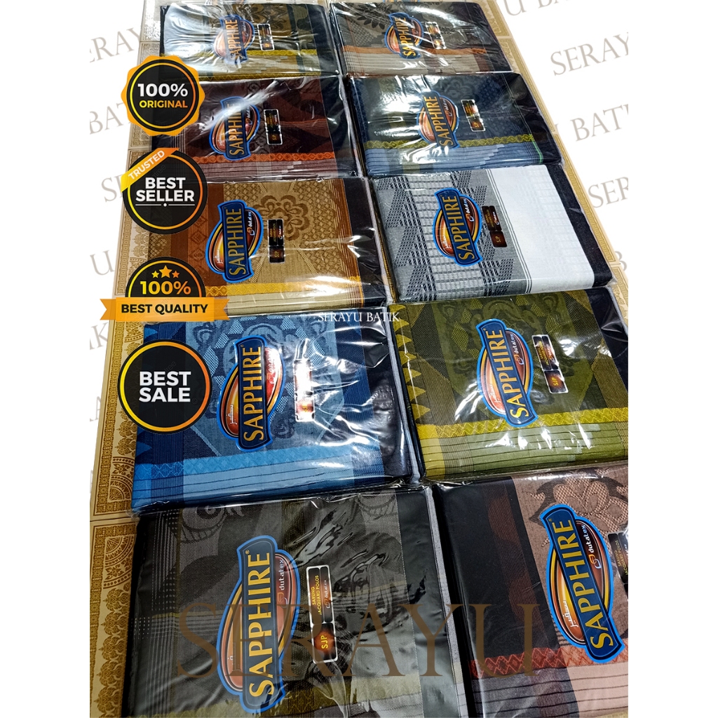 Sarung Sapphire Jacquard Songket