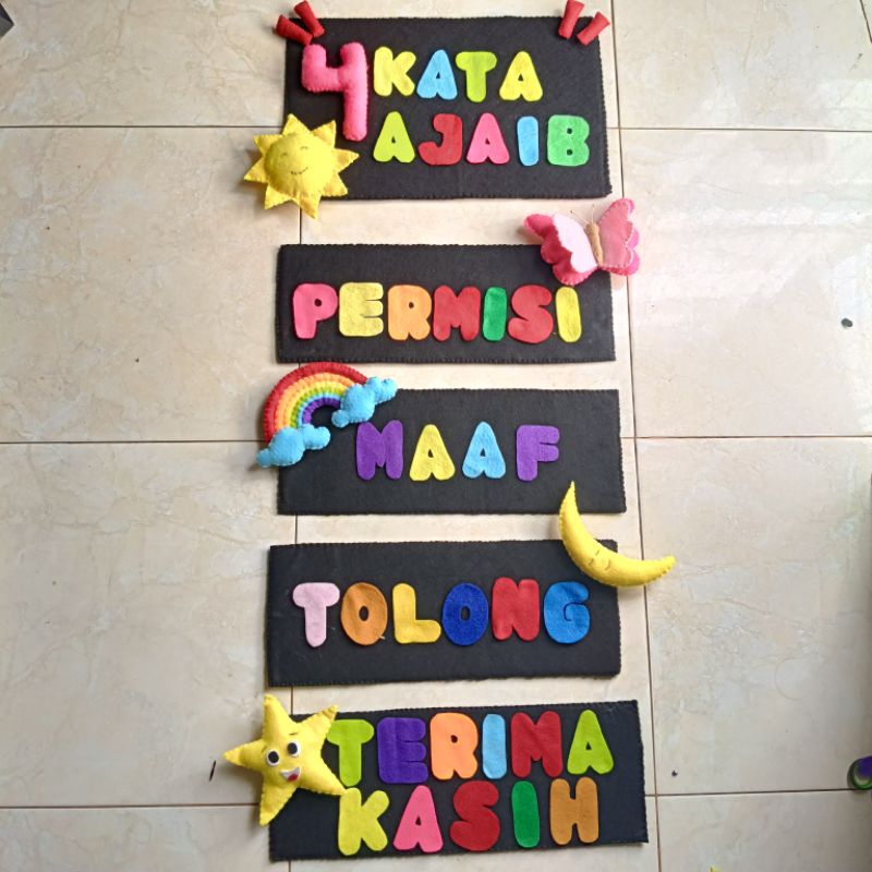 Hiasan kelas flanel ukuran Jumbo
