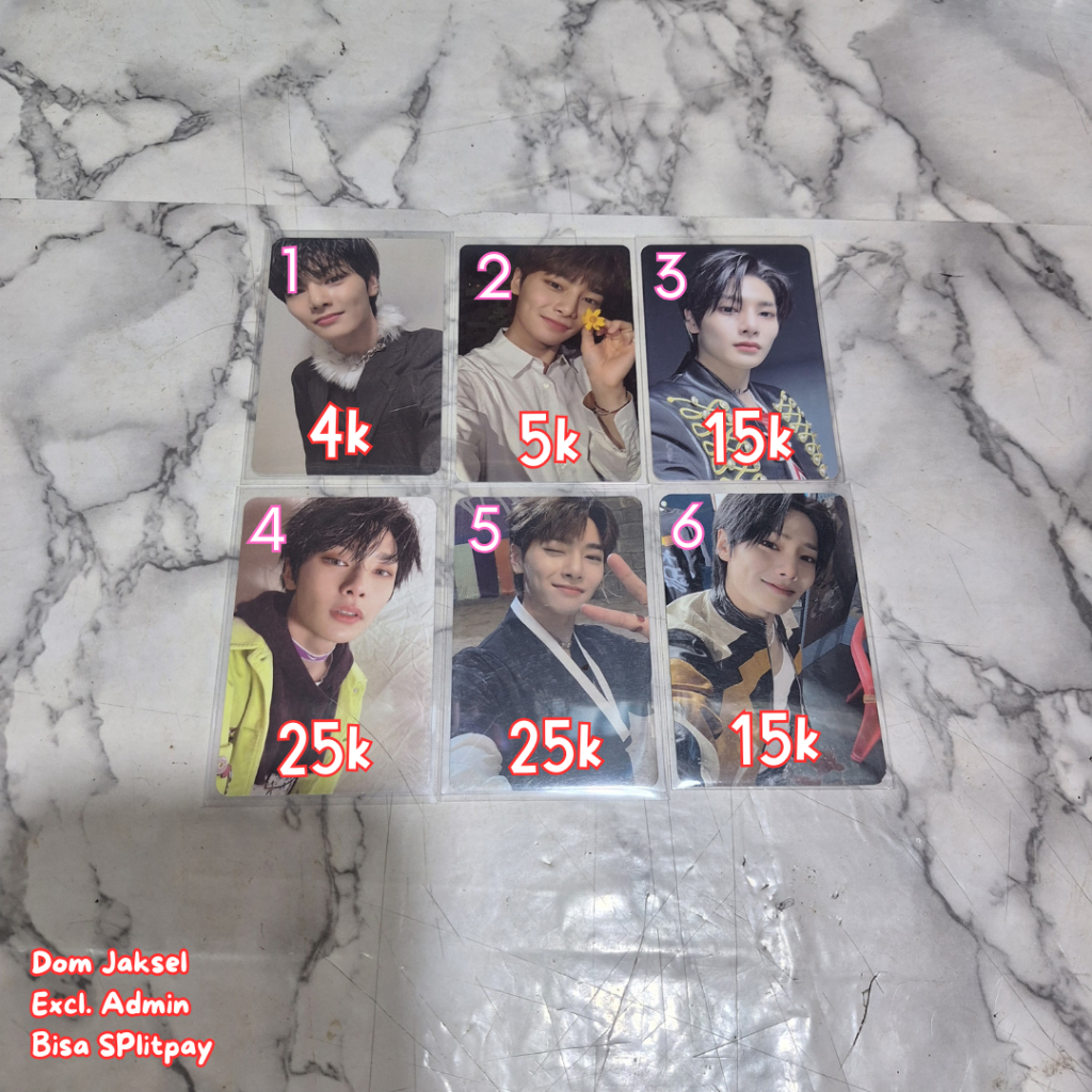 [READY] PC IN Jeongin Stray Kids Photocard SKZ Concept A 5STAR Concept Rokcstar Freinsktein Oddinary