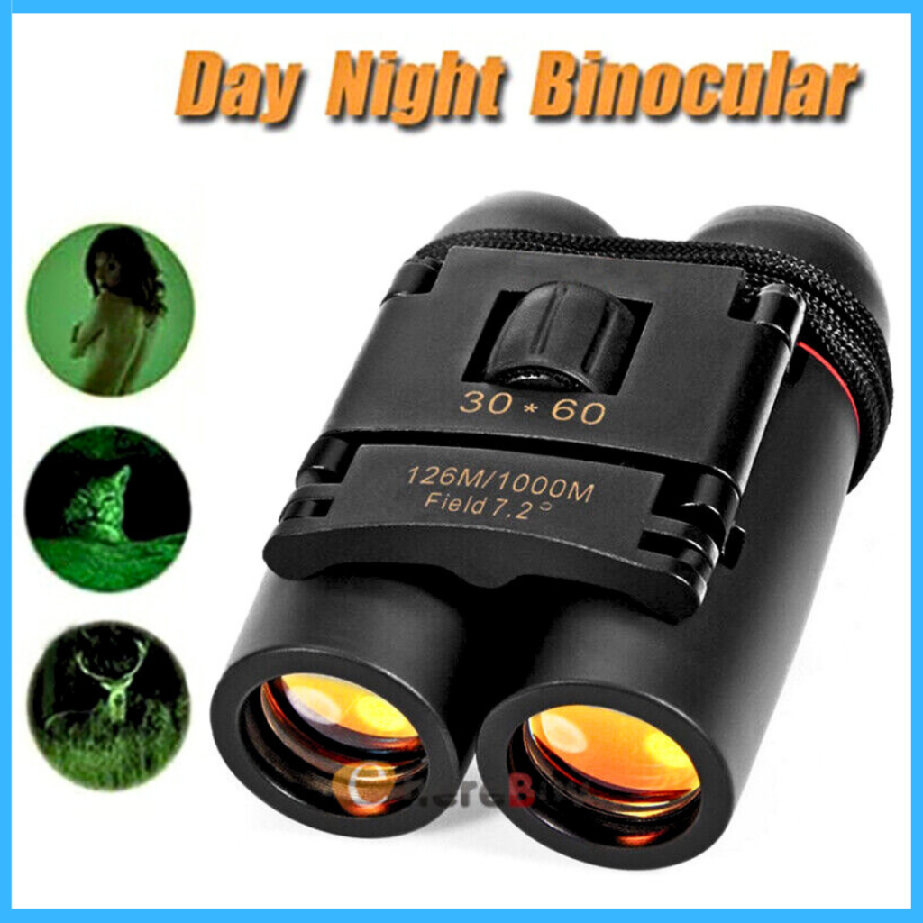 COD Teropong Binoculars Jarak Jauh Siang Malam Ori Terbaik Top Telescope HD 30x60 126M 1000M