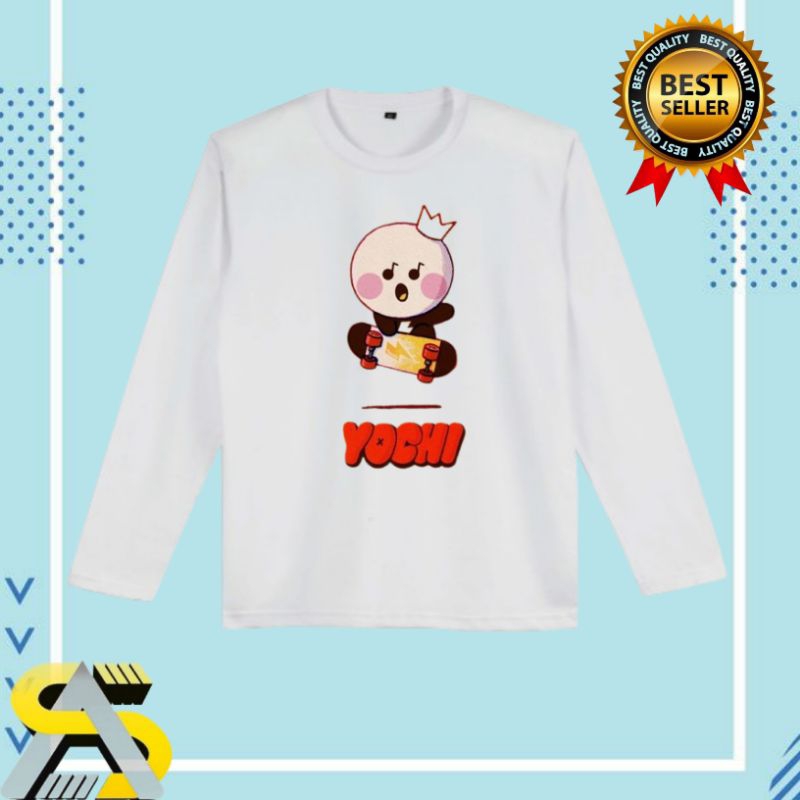 BAJU ANAK KAOS ANAK TRUZ YOCHI LENGAN PANJANG
