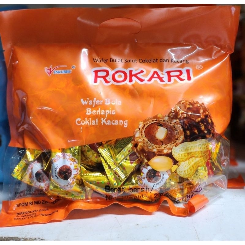 

Rokri premium coklat kacang 280gr