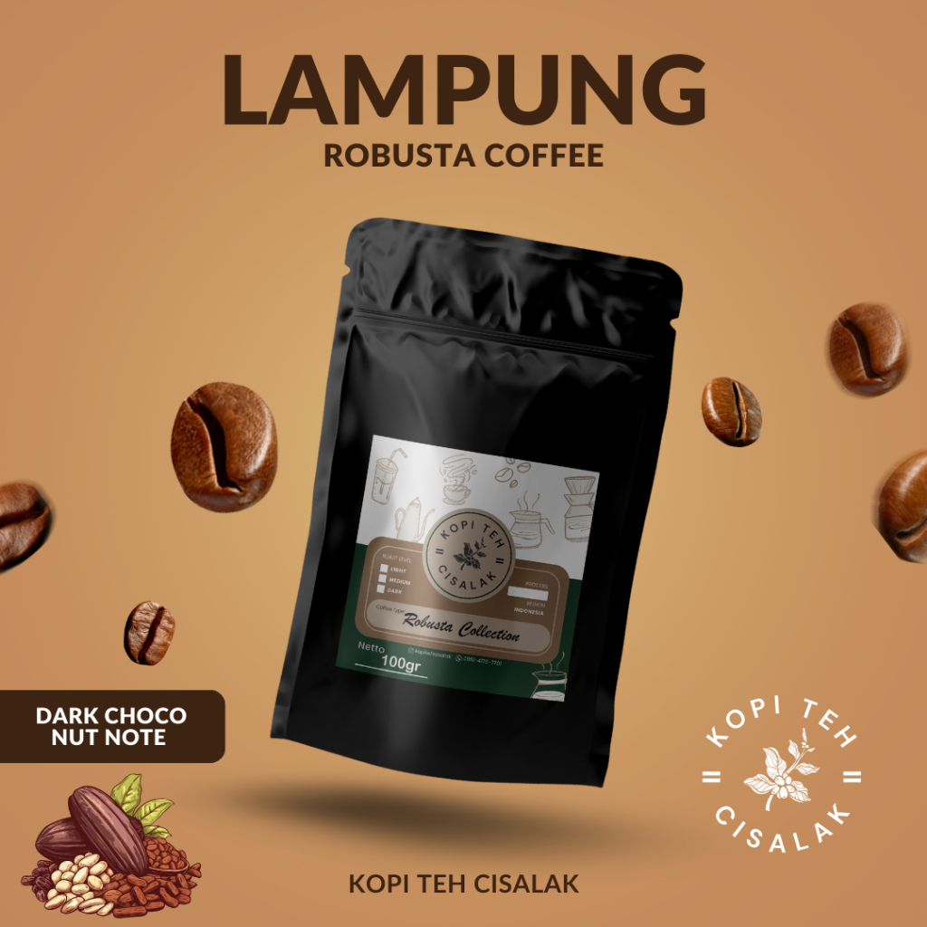 

Kopi Robusta Lampung 100gram