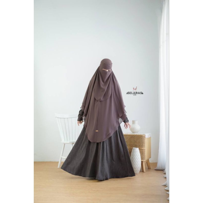 Gamis Selaras by Ummah | Gamis Knit Premium | Gamis Casual