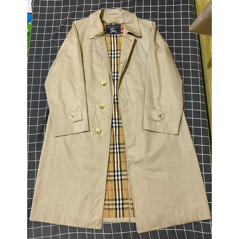 Coat Burberry Original / Coat Burberry Vintage / Coat Branded