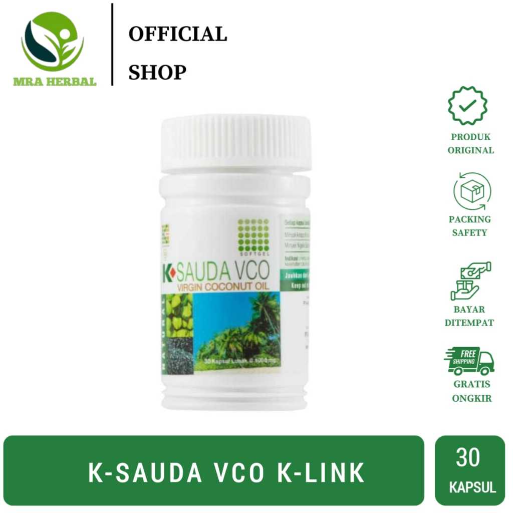VCO Plus Habbatussauda | Virgin Coconut Oil Membantu Menjaga Kesehatan Tubuh | VCO K-Sauda K Link