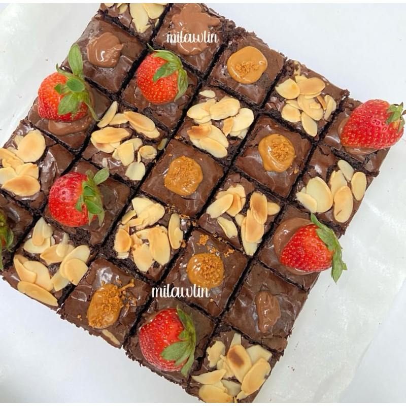

Fudgy brownies
