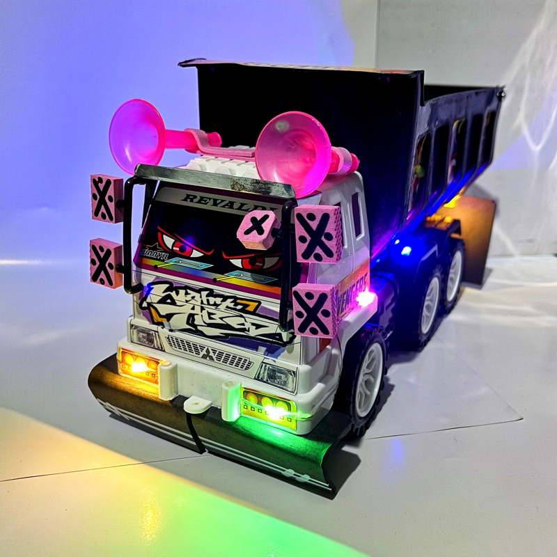 Miniatur Truk TTP Mobil-Mobilan Anak Cowo Modifikasi