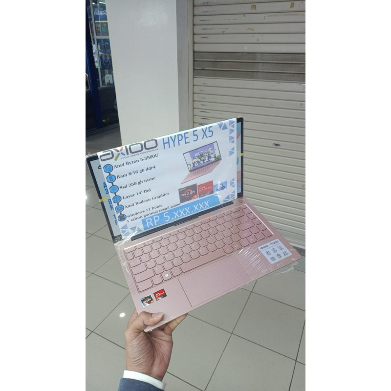 Axioo Hype 5 X5 Laptop RP 5.xxx