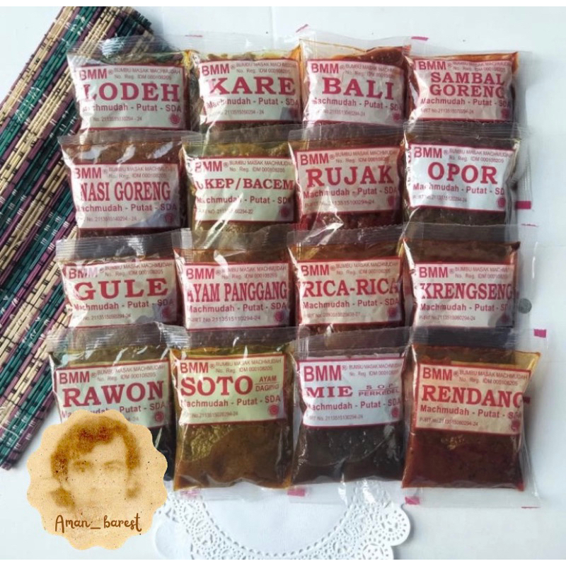 

[ BMM ] Bumbu Masak Instan Machmudah Best seller gratis bubble wrap