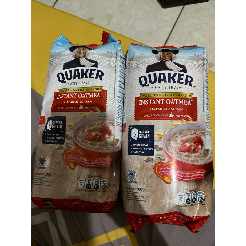 

Quaker Instant Oatmeal 800gr