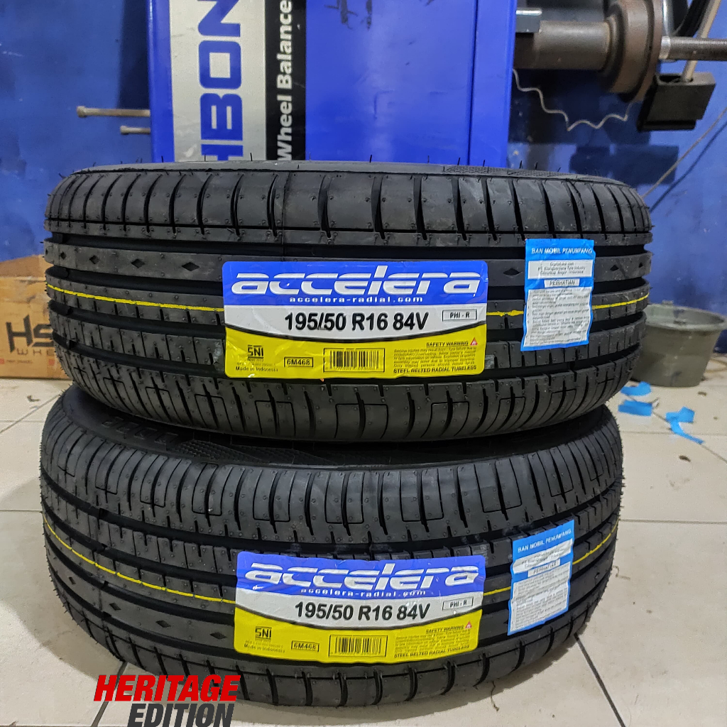 Ban Baru Ring16 Ban Mobil Tubeles Accelera Radial 195 50 R16 Ban Mobil R16