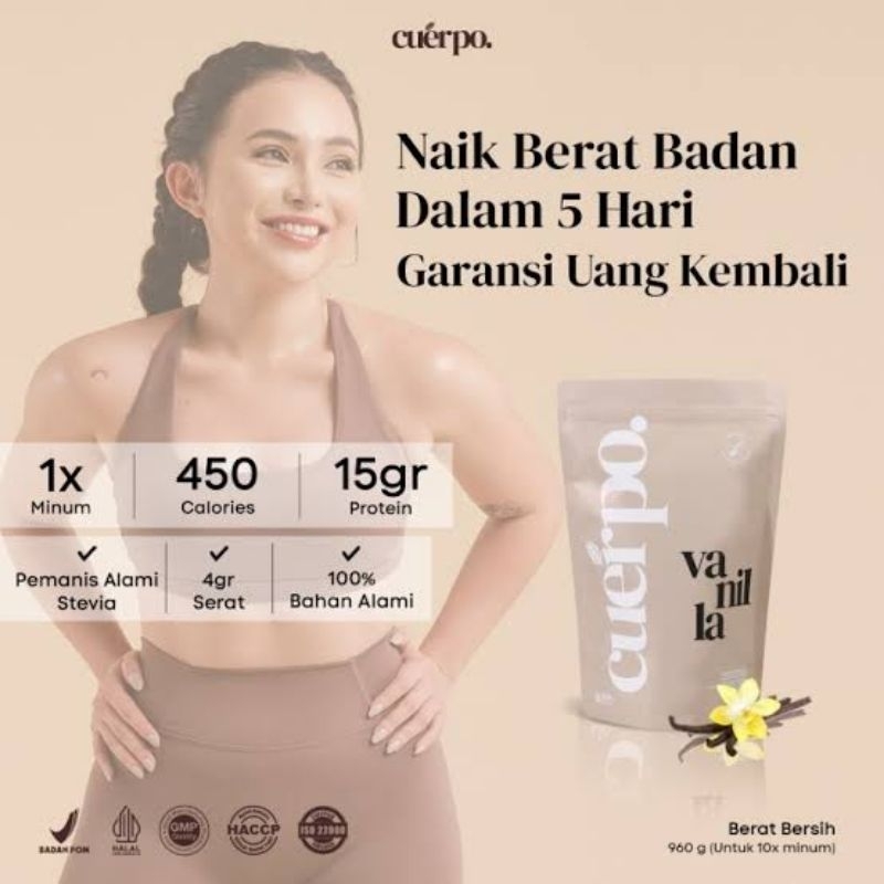 

Promo Spesial Cuerpo susu Penggemuk Serta penambah berat Badan Asli Original