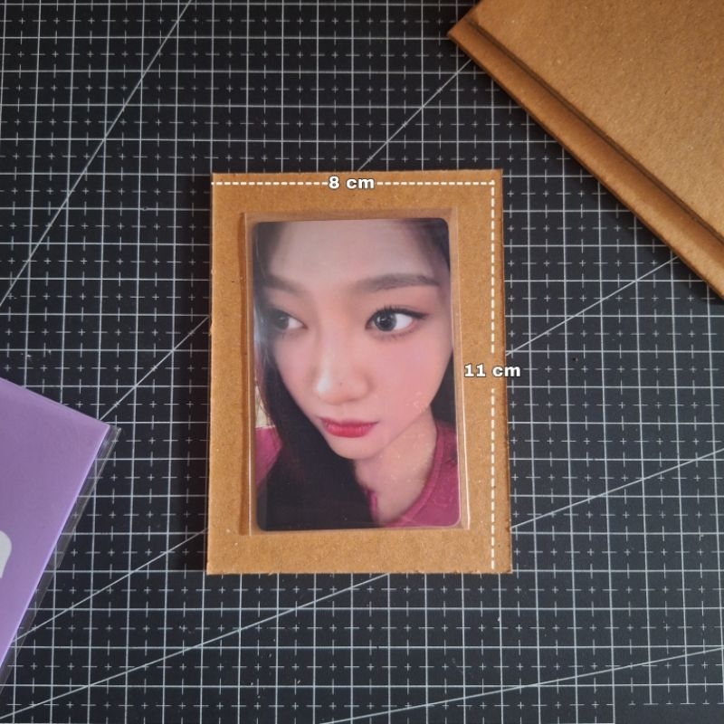 

[1PCS] Yellowboard 8x11cm Photocard Packing Board PC Postcard Yellow board Karton Kuning