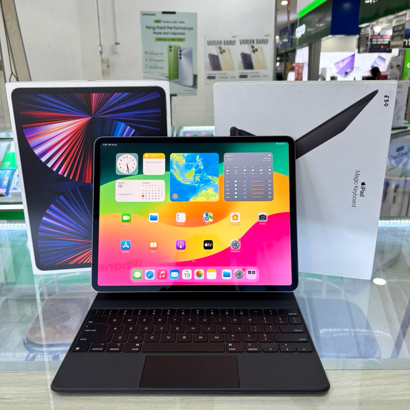 IPAD PRO 2021 M1 12,9 INC 256 GB WIFI IBOX SECOND PLUS MAGIC KEYBOARD MULUS